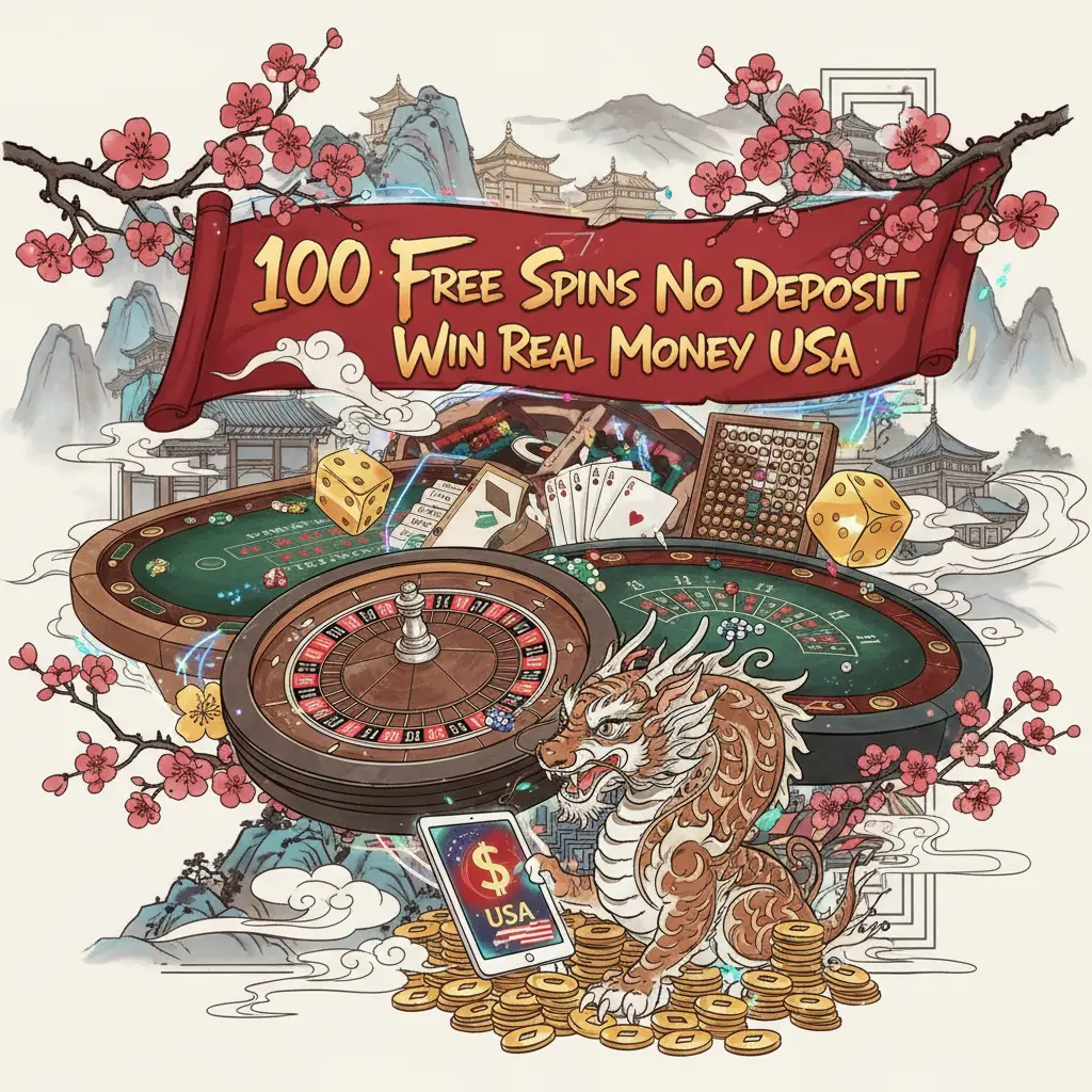 100 free spins no deposit win real money USA - Table