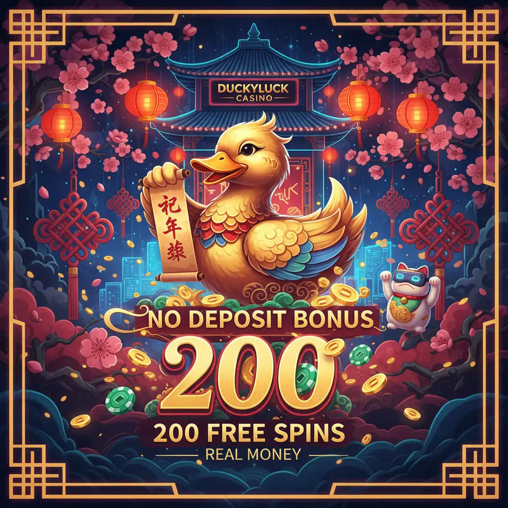 $200 no deposit bonus 200 free spins real money - DuckyLuck