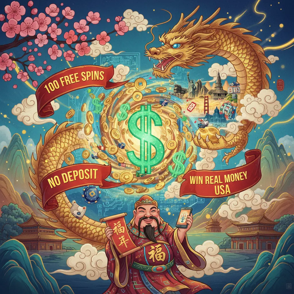100 free spins no deposit win real money USA - Spins
