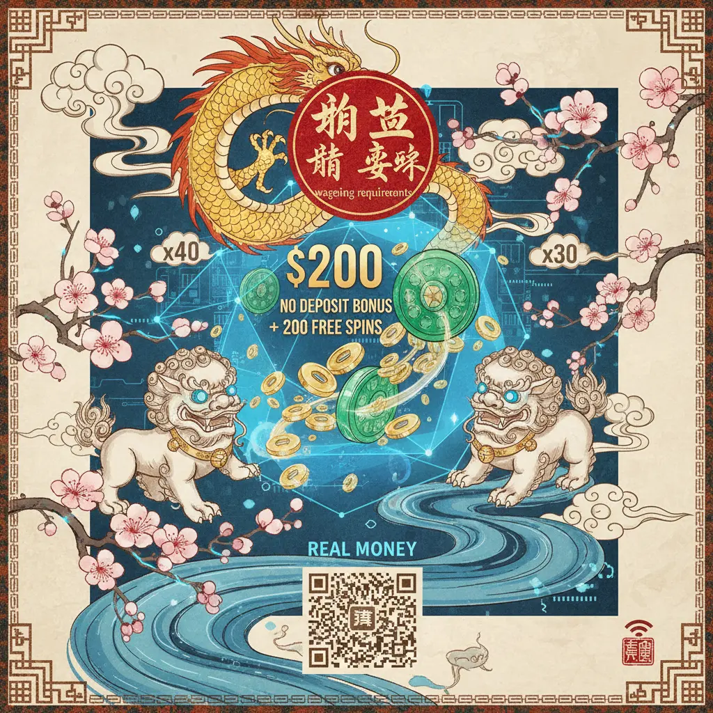 $200 no deposit bonus 200 free spins real money - Requirements